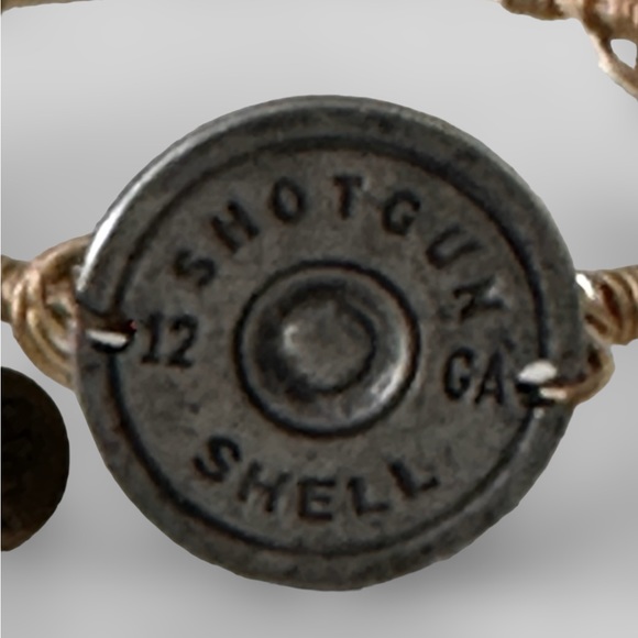Bourbon & Bowties Shotgun Shell Bangle Bracelet - Picture 3 of 9